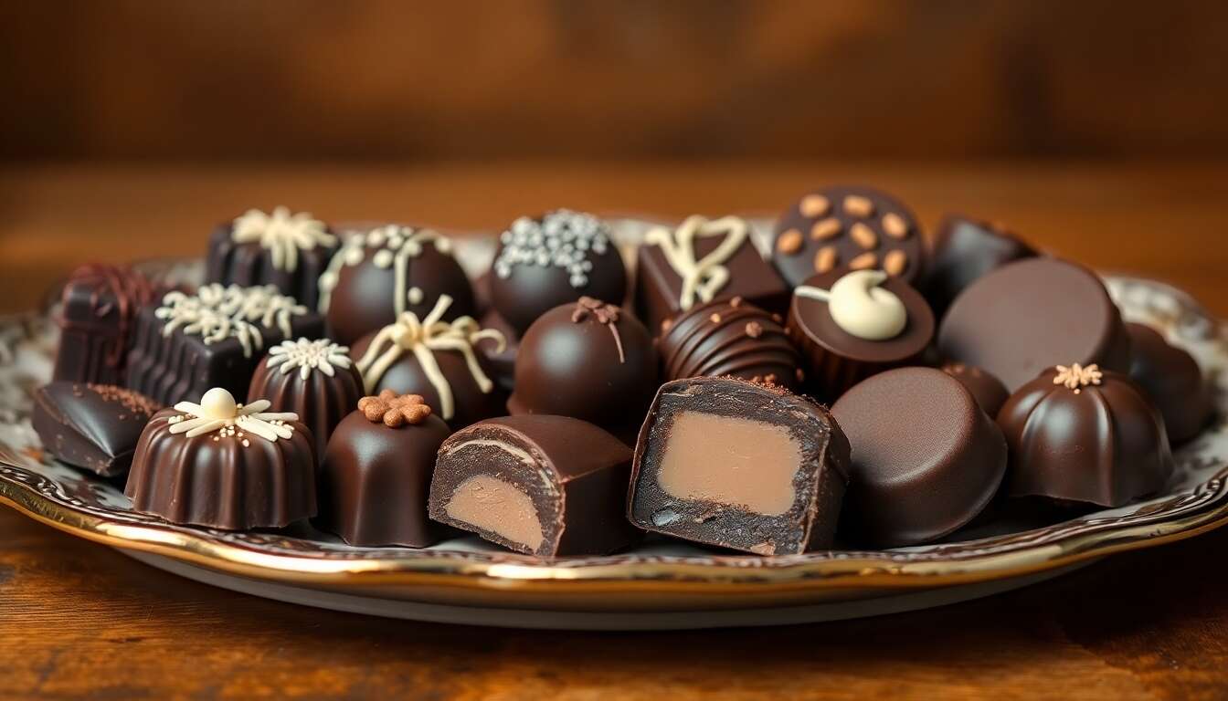 Techniques de confection des chocolats fourrés