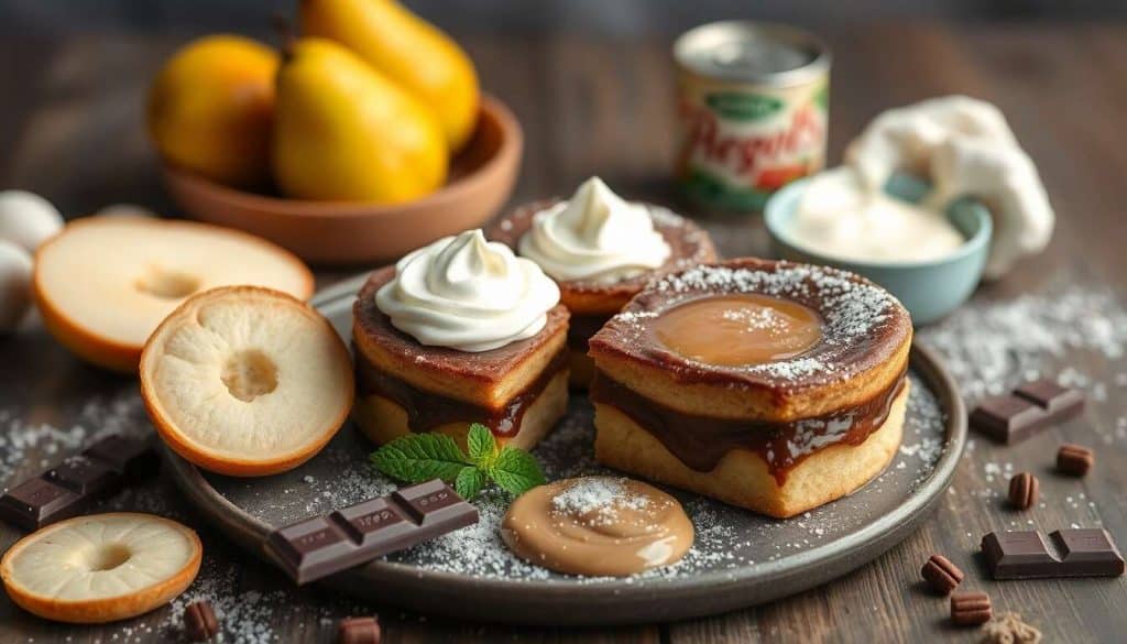 Charlotte poire-chocolat sans allumage de four