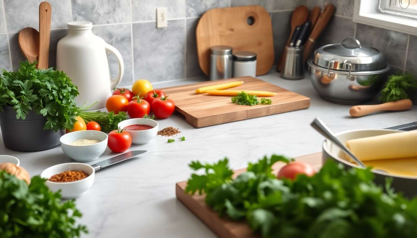 Préparer ses ingrédients : un gain de temps assuré