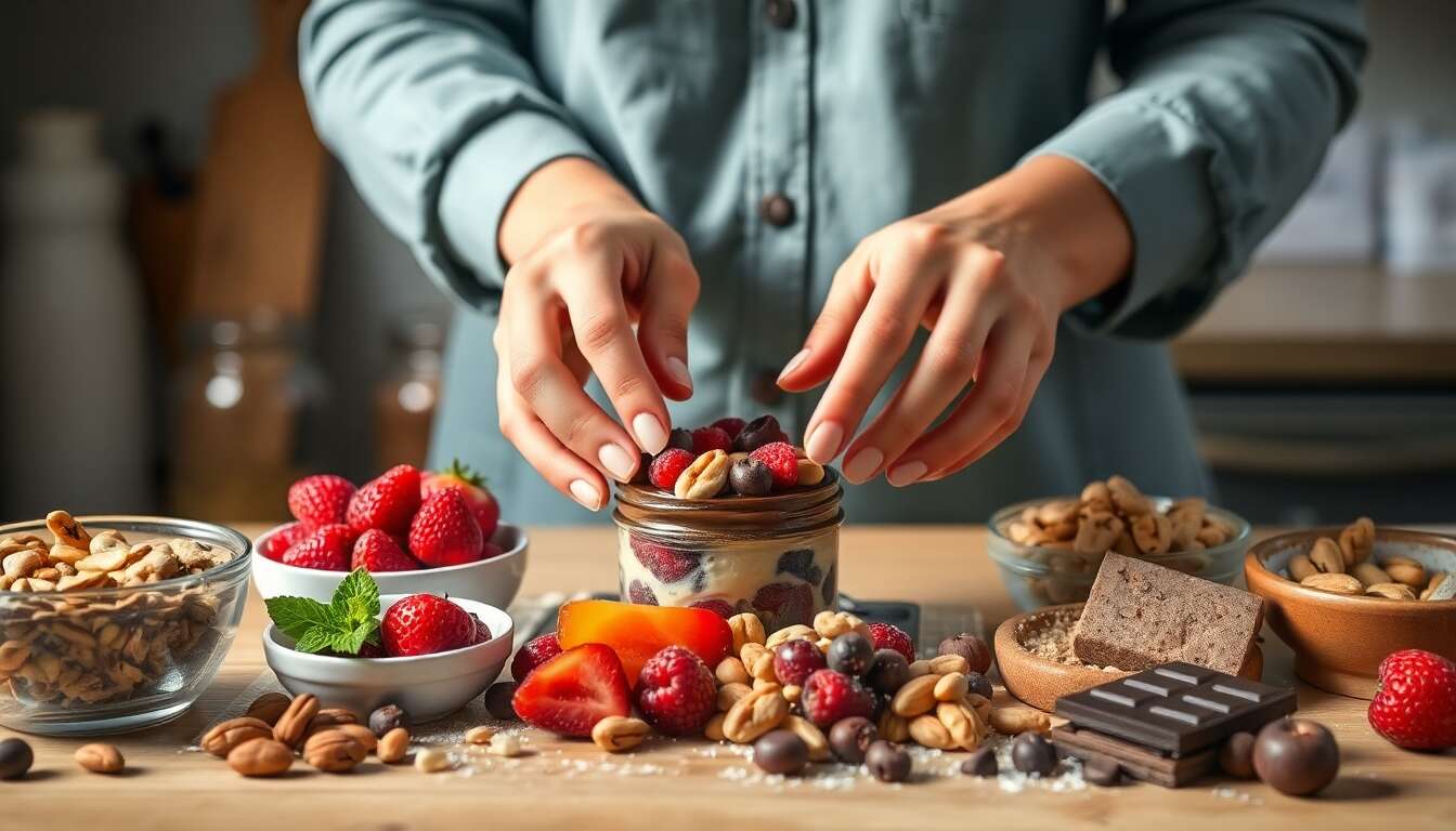 Optez pour des recettes de desserts sans cuisson