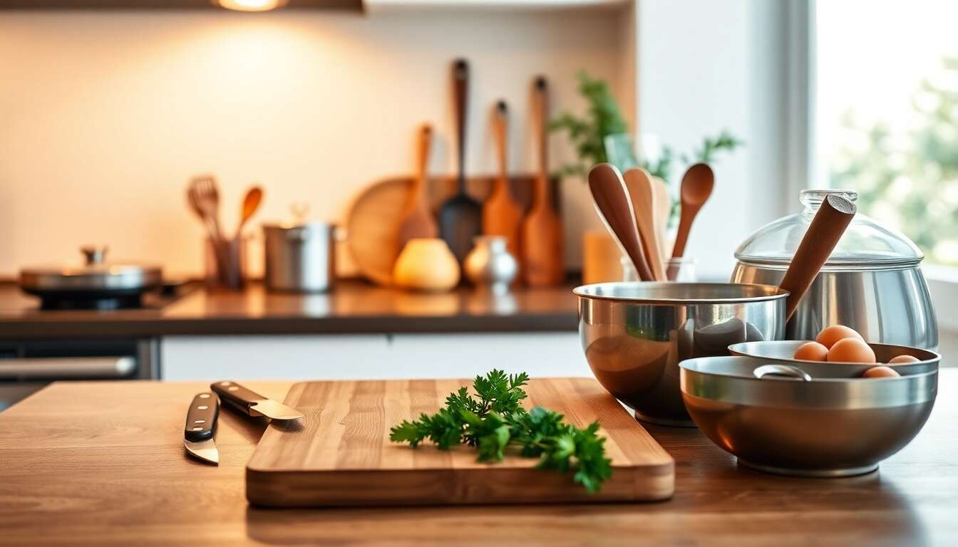 S'équiper avec les ustensiles adaptés