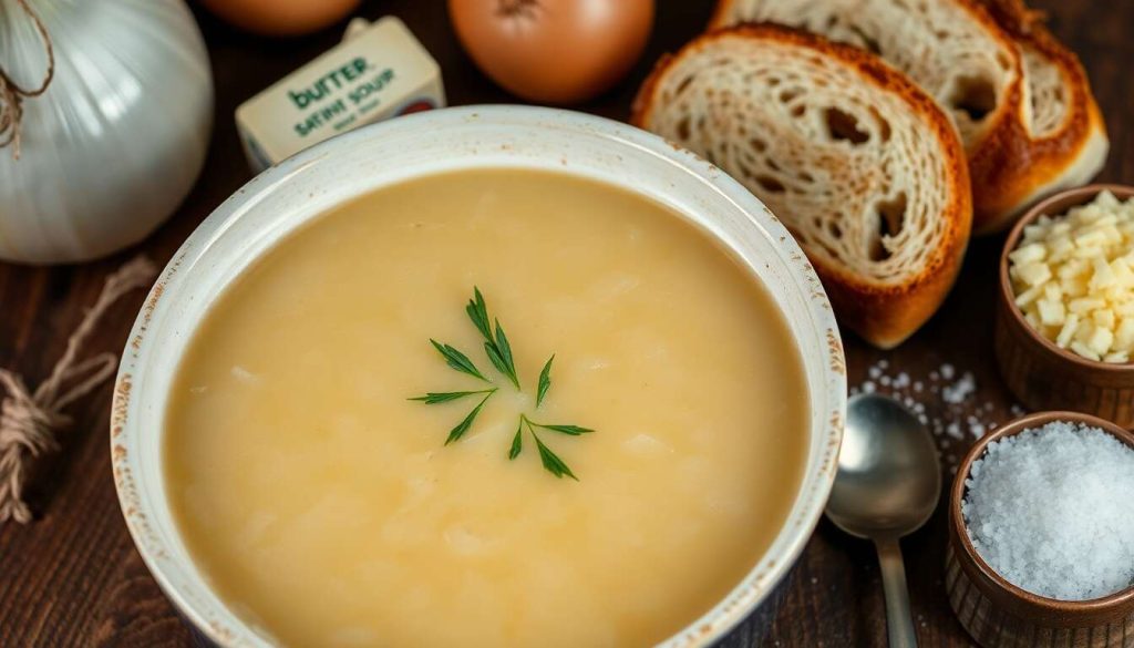 Réaliser une soupe à l'oignon facilement