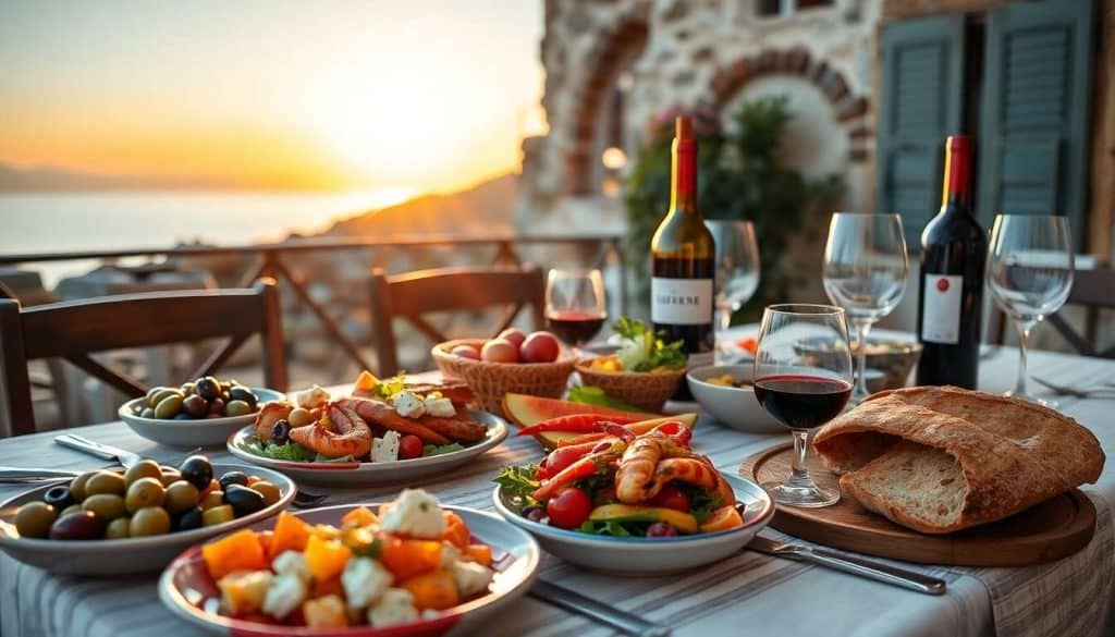 Vin et cuisine méditerranéenne : accords parfaits