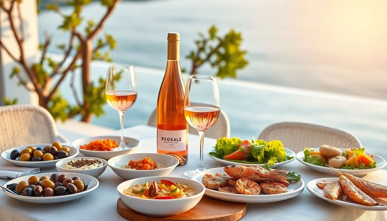 Rosés et cuisine méditerranéenne : harmonie parfaite