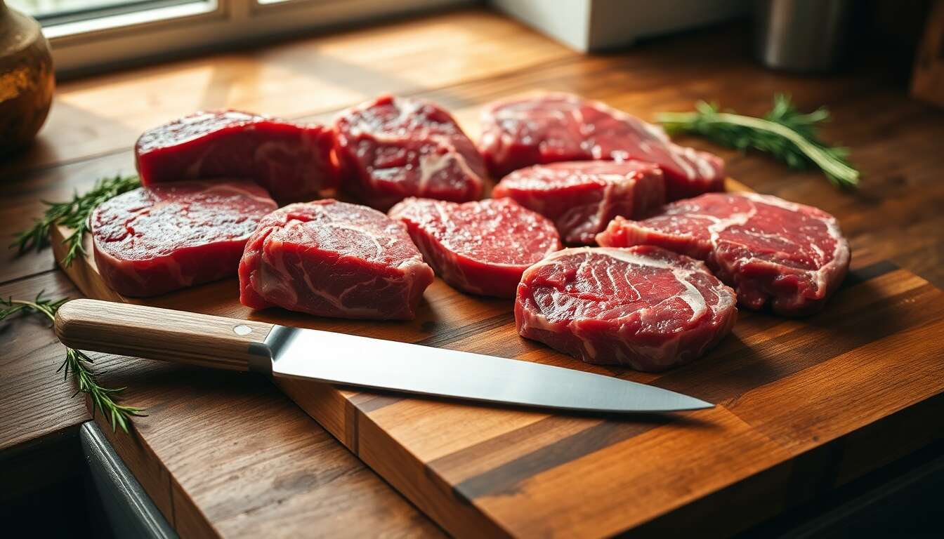 Choisir la bonne viande pour la saisie