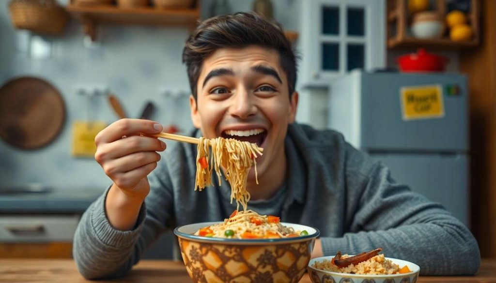 Riz et nouilles : comparatif des soupes instantanées