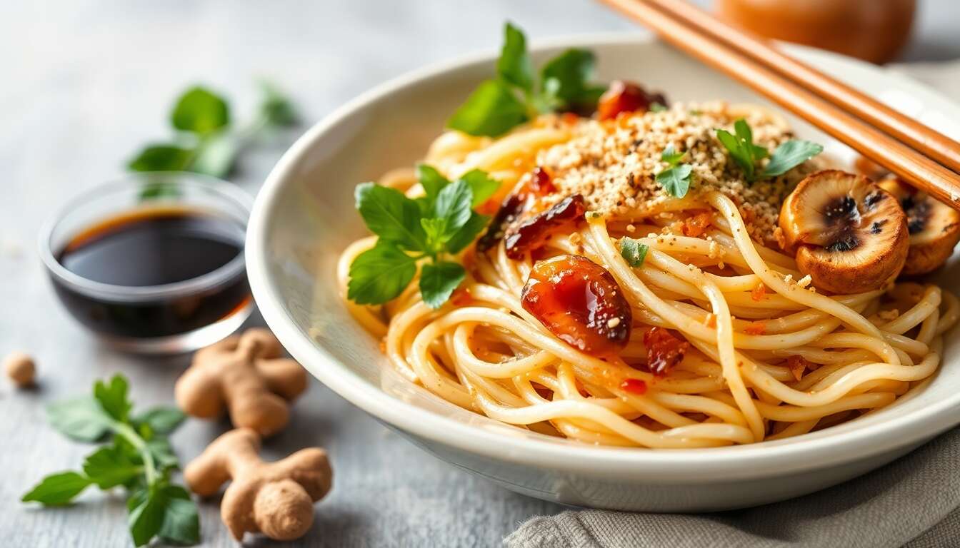 Délices asiatiques à portée de main : recette express