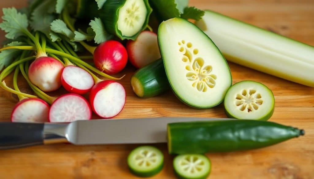 Sculpture de fruits et légumes