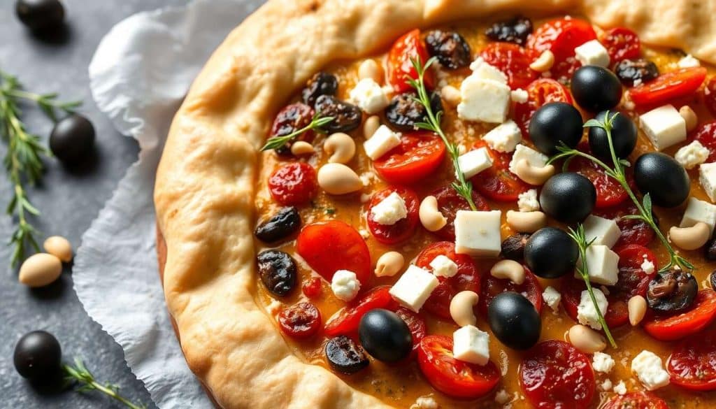 Tartes salées végétariennes