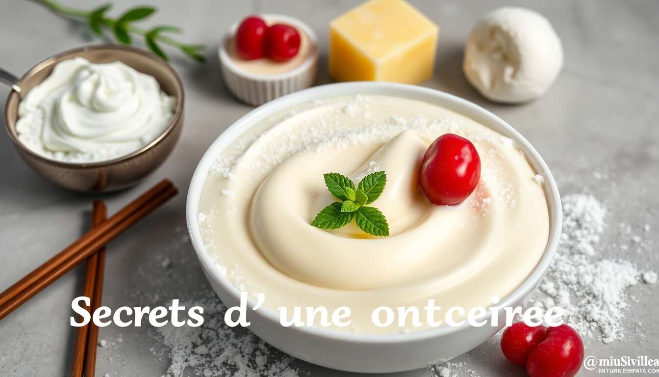 Secrets d'une crème onctueuse
