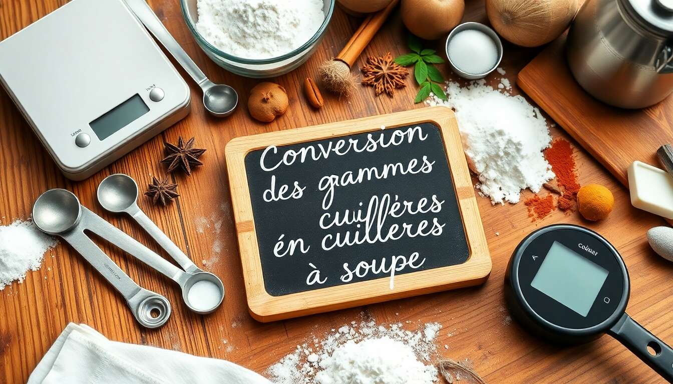 Comprendre les mesures de cuill&egrave;res en cuisine