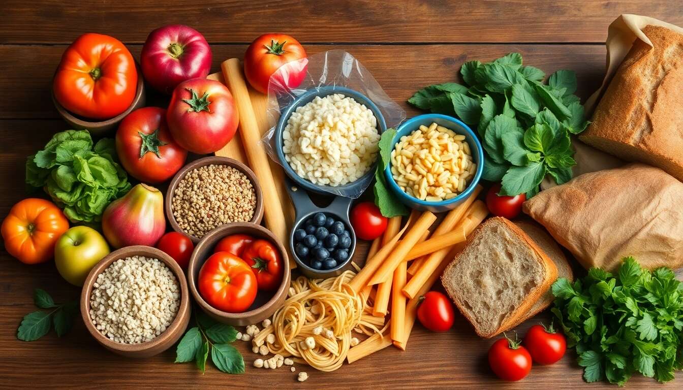 Liste d'aliments sans gluten abordables