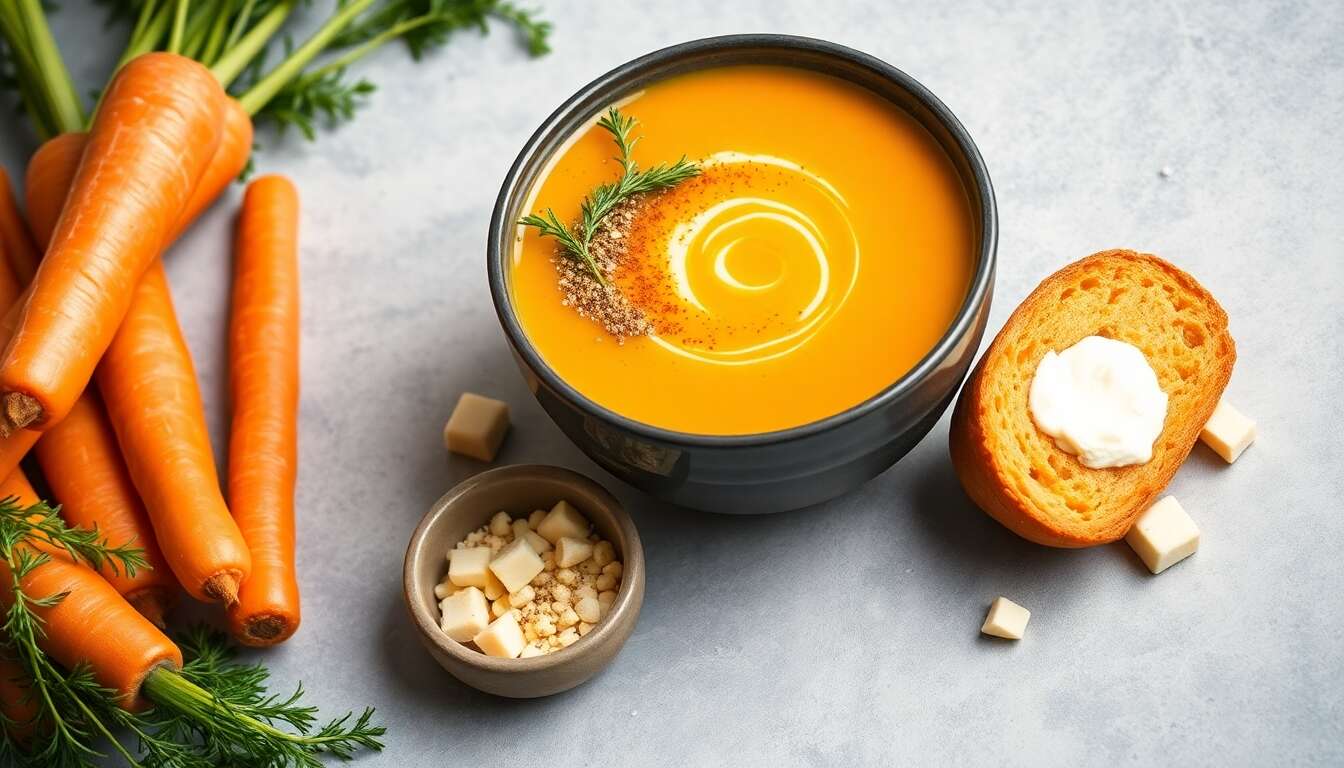 Potage de carottes : réussir à tous les coups