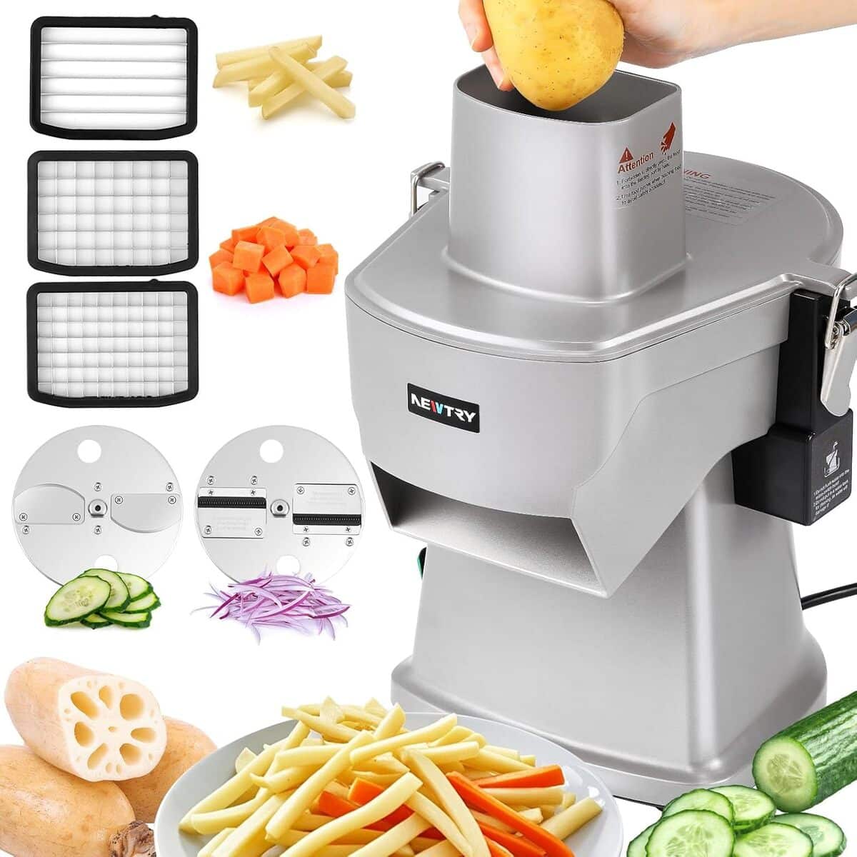 Test du NEWTRY GJ817 : l'outil 4 en 1 pour couper vos légumes