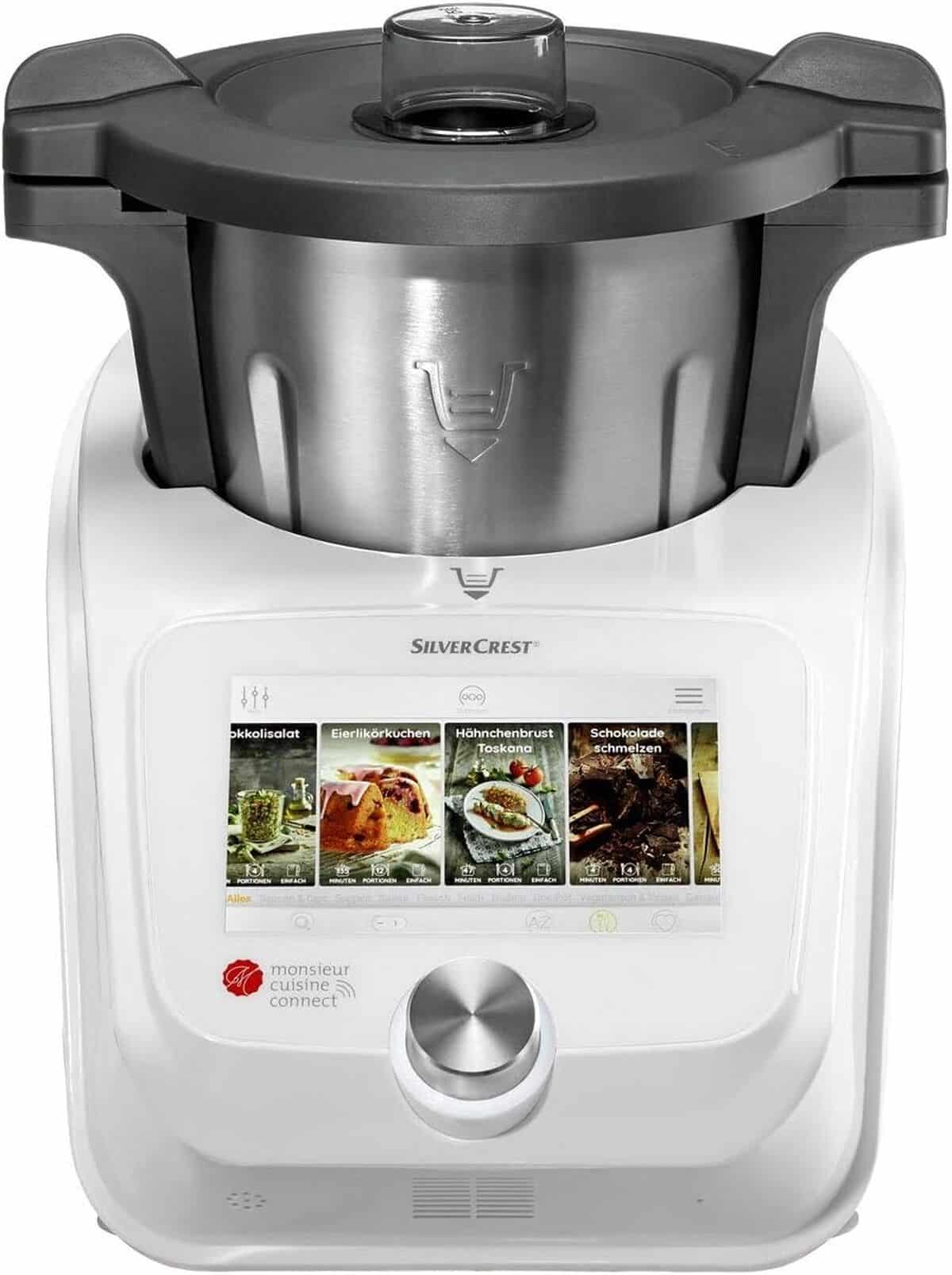 Test du robot-cuiseur SilverCrest Monsieur Cuisine Connect
