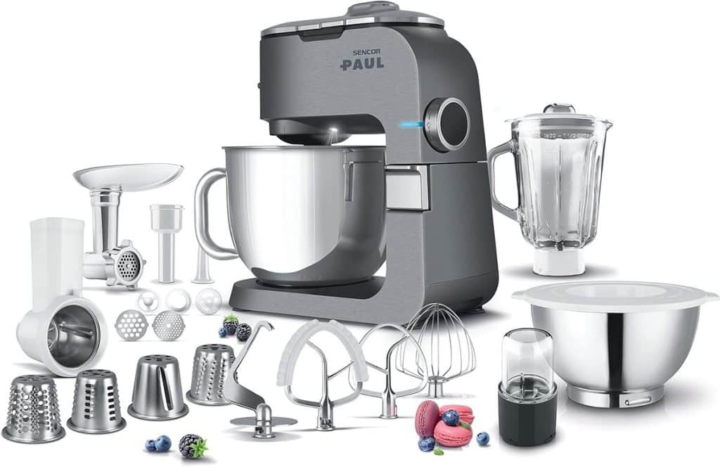 Test du robot pâtissier Sencor 1500W : un allié multifonctions robuste