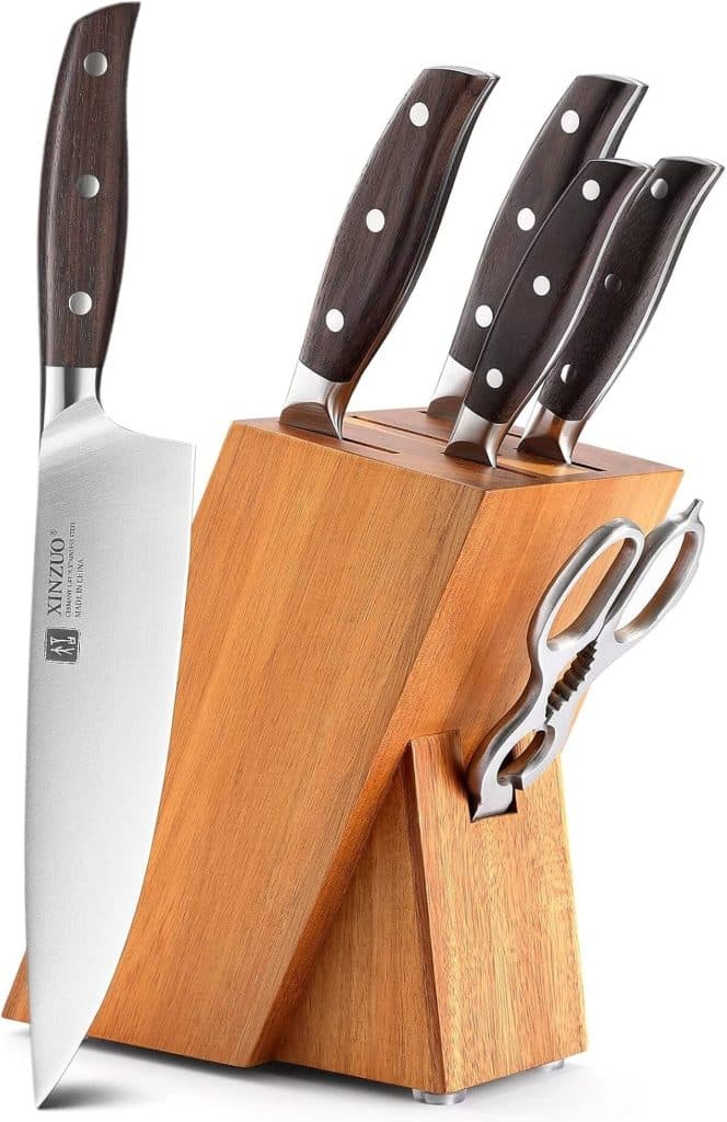 Test : ensemble de couteaux de cuisine Xinzuo 7 pièces