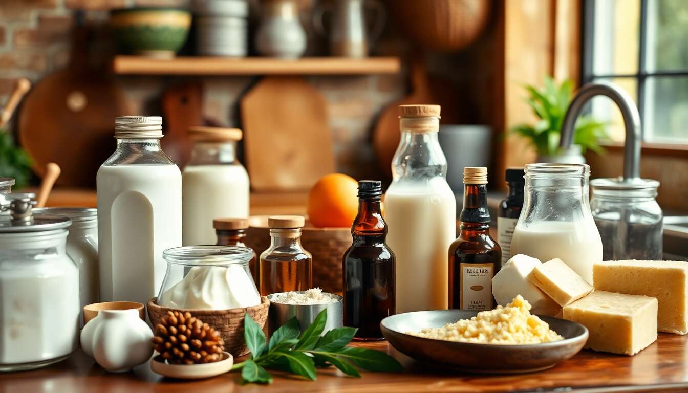 D&eacute;couvrir les produits laitiers et huiles typiques