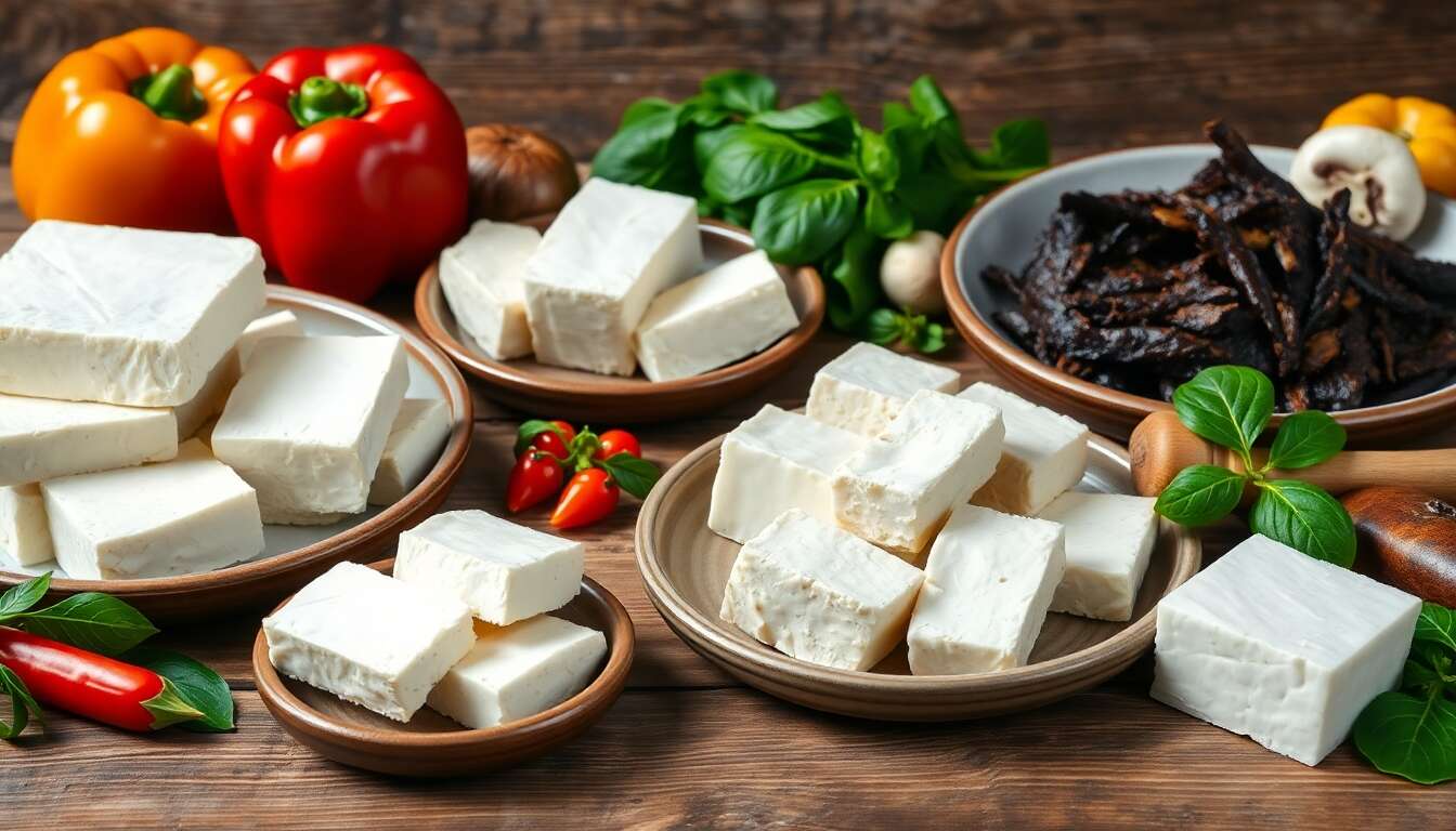 Types de tofu et leurs usages en cuisine