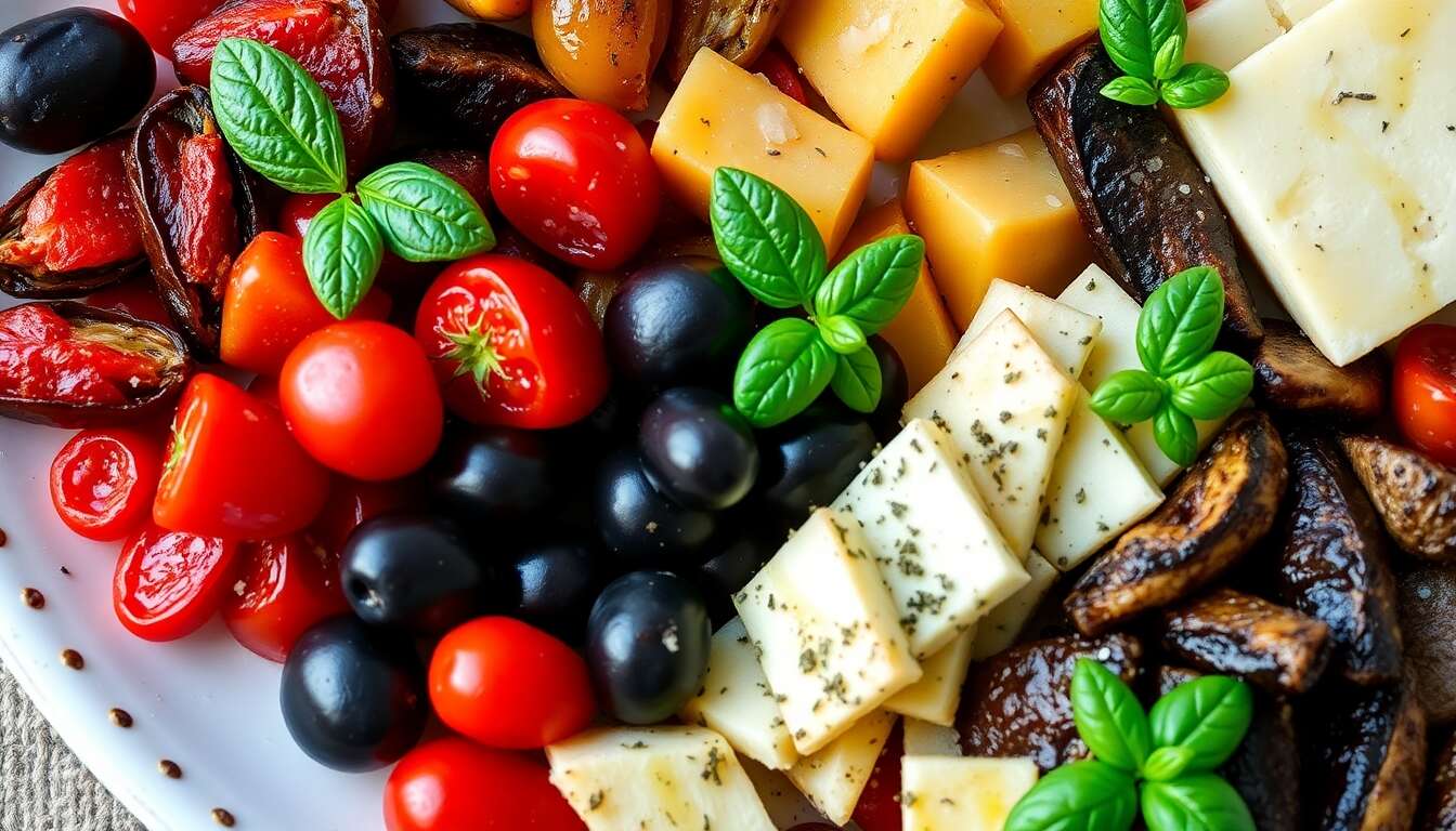 Antipasti faciles à préparer