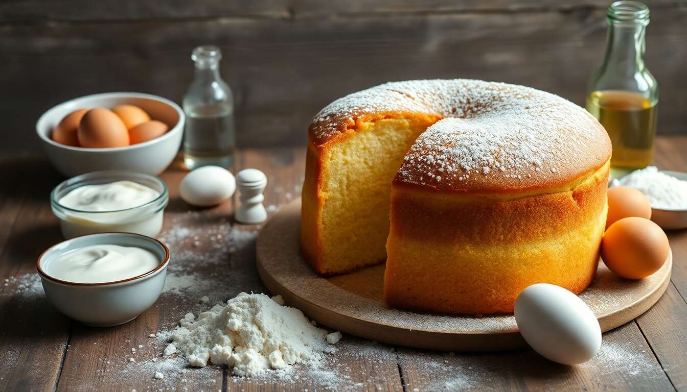 Gâteau au yaourt : recette simplissime