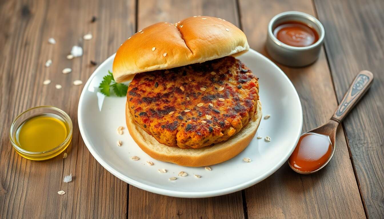 Recettes rapides : burgers végétariens maison délicieux