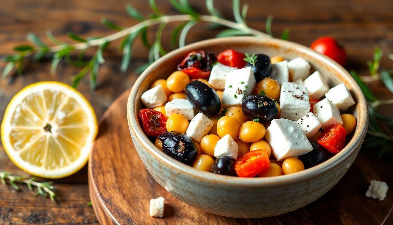 Délicieuses entrées : saveurs végétariennes méditerranéennes