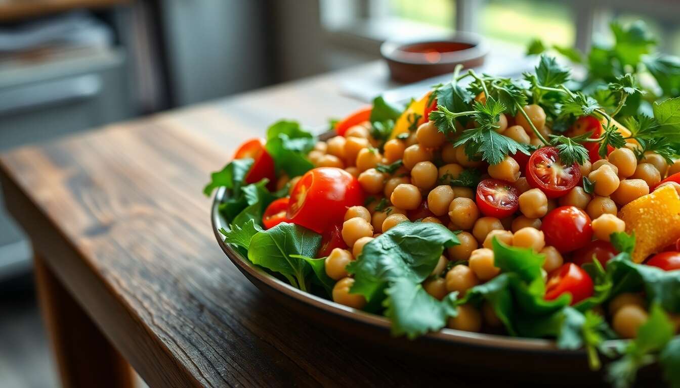 Plats rapides pour des repas v&eacute;g&eacute;tariens &eacute;conomiques