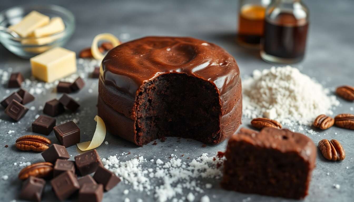 Recette inratable : brownie fondant