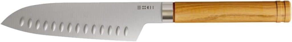 Test du couteau santoku ETCH : lame ultra-tranchante en acier nitrox