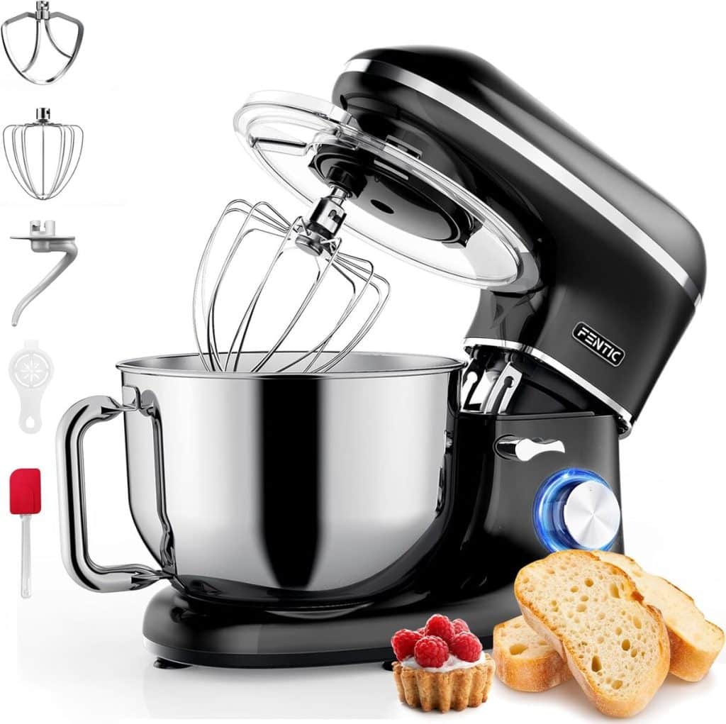 Test du robot pâtissier Fentic : 2000W et bol inox 6, 2L