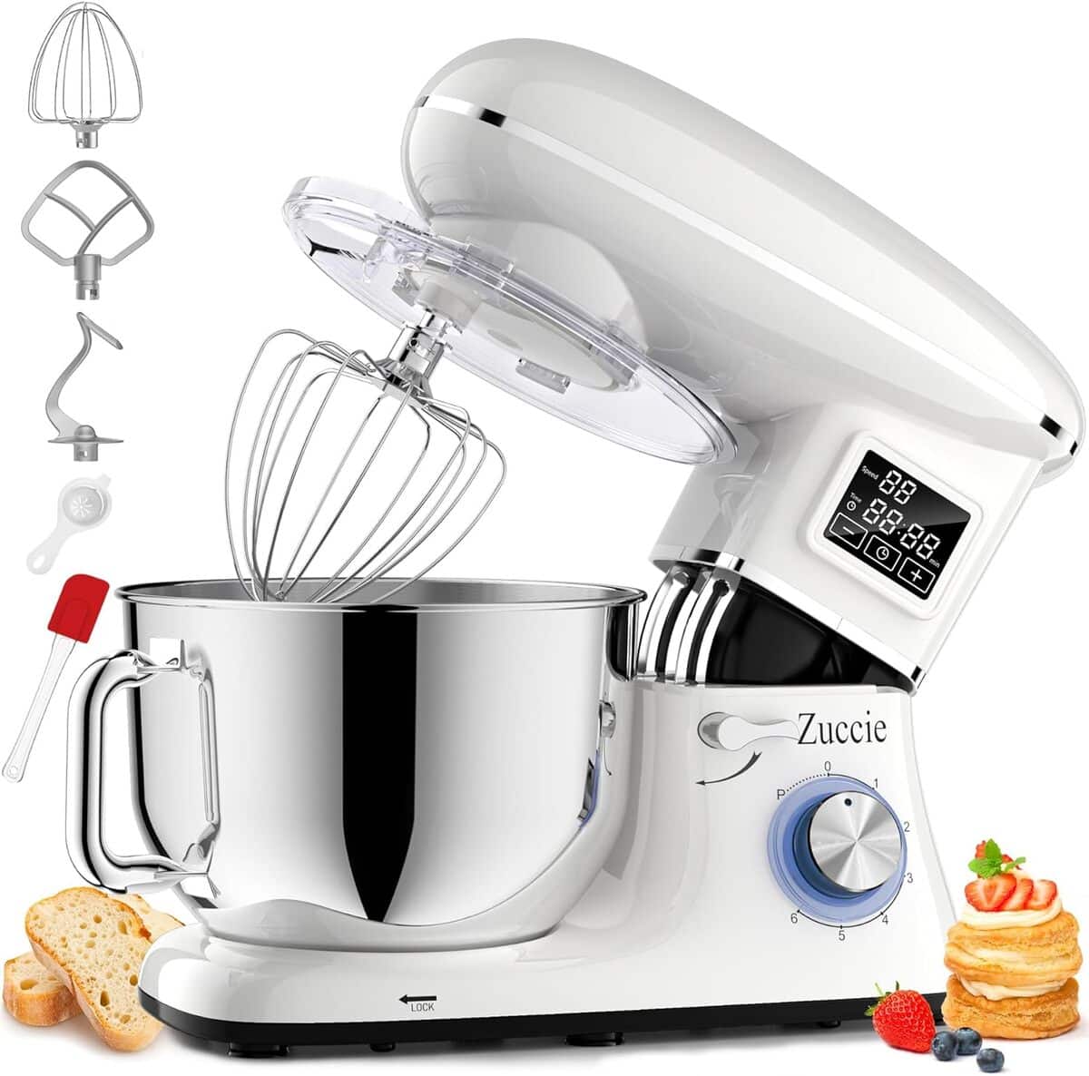 Test du robot pâtissier Zuccie 1500W : performance culinaire assurée