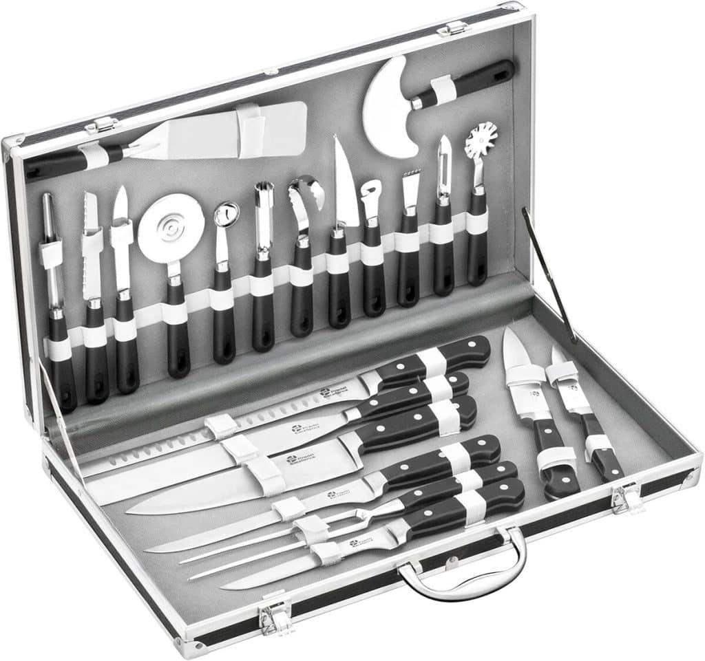 Test : valise cuisinier Pradel Excellence 23 pièces, l'alliée des chefs