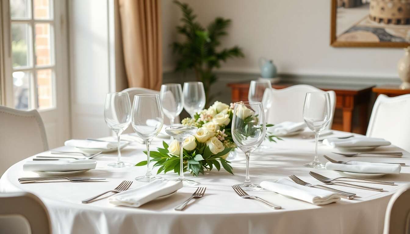 Astuces de présentation de table