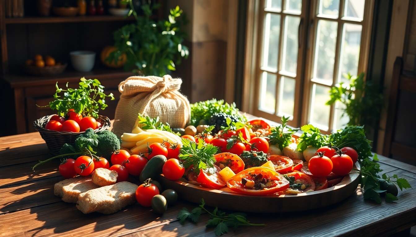 Évasion culinaire : voyage en Méditerranée végétarienne