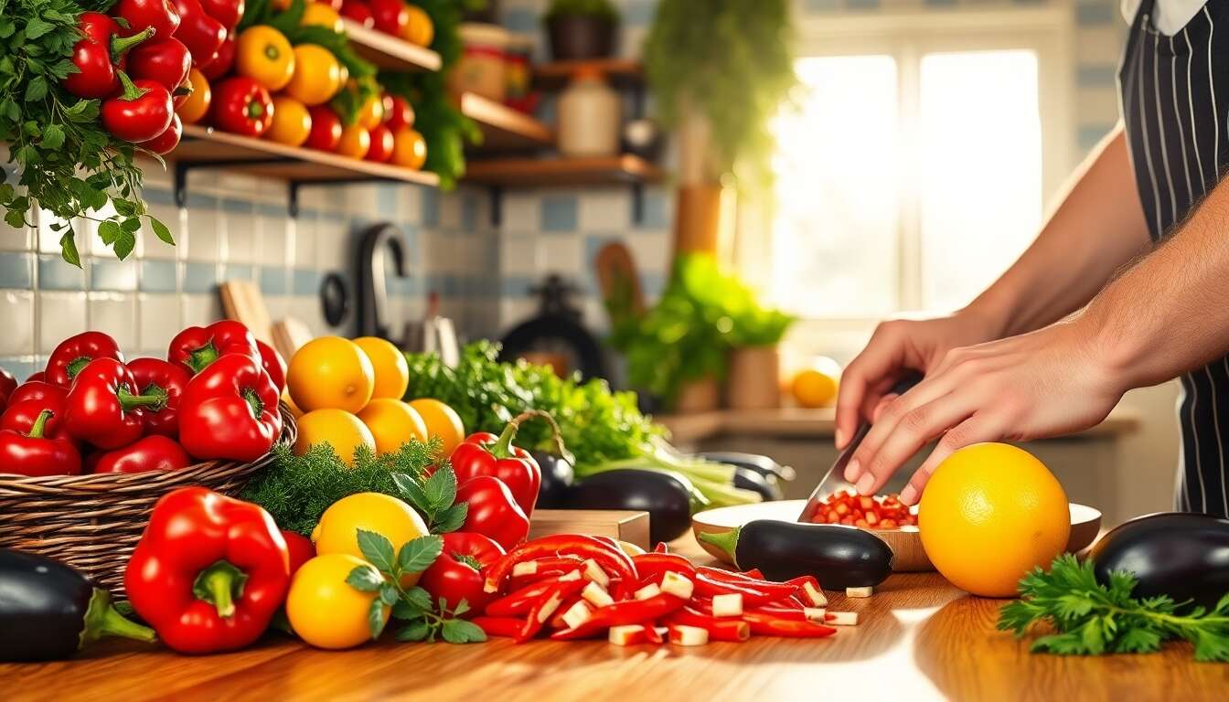 D&eacute;couvrir les ingr&eacute;dients color&eacute;s pour une cuisine ludique