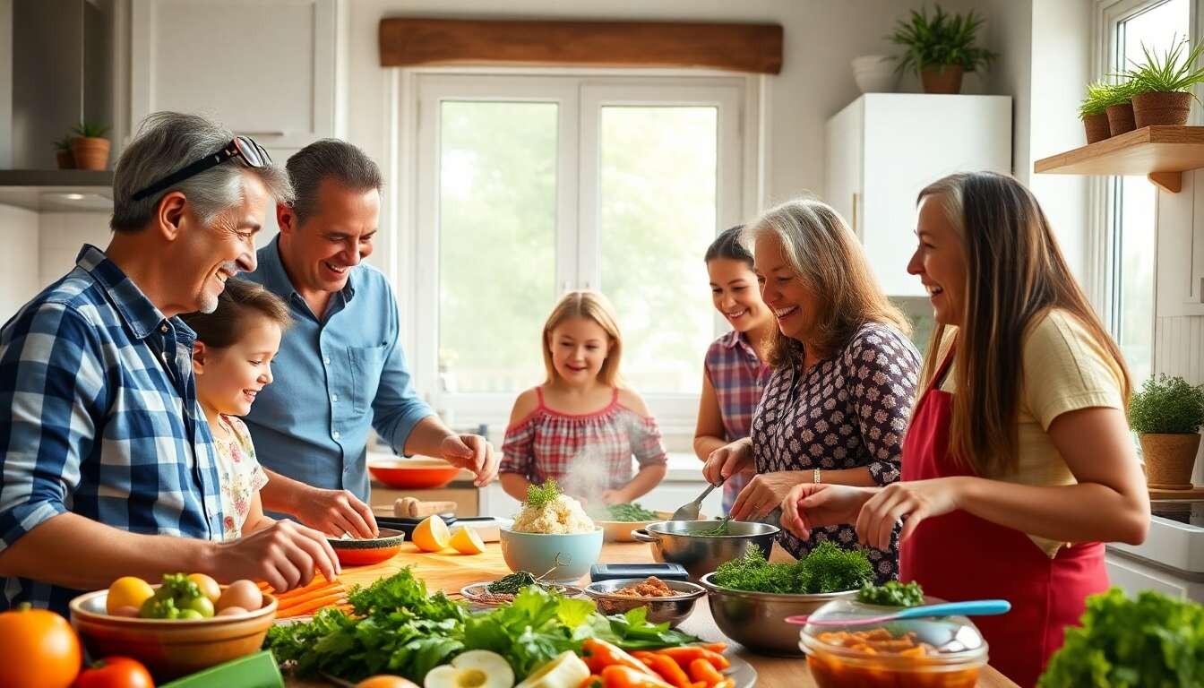 Recettes amusantes et color&eacute;es &agrave; r&eacute;aliser en famille