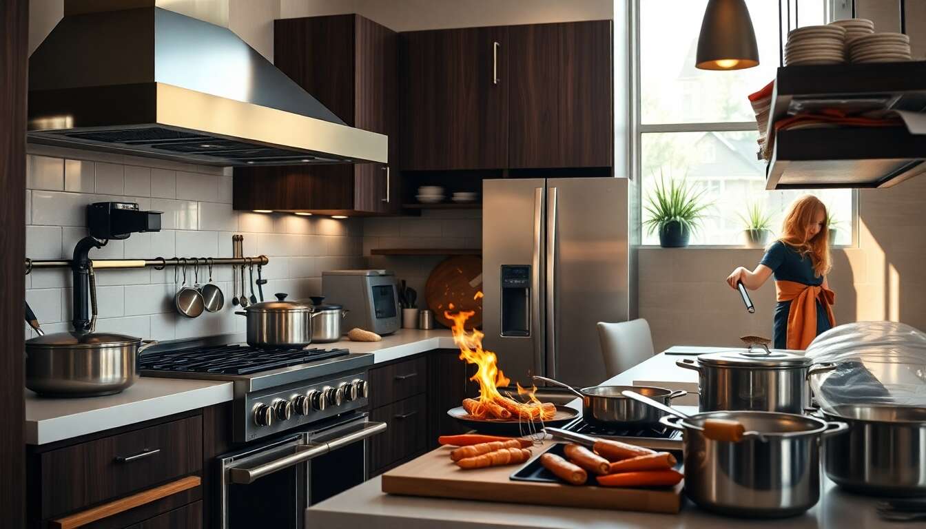 Les fondements d'une cuisine professionnelle &agrave; domicile