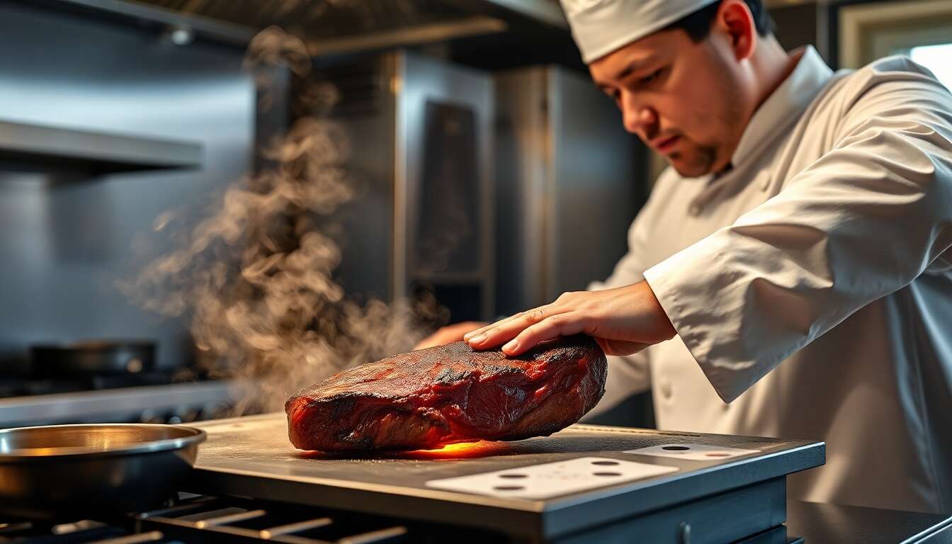 L'art de r&ocirc;tir : techniques exceptionnelles des chefs