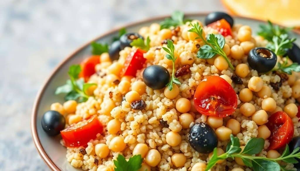 Salades colorées et nourrissantes