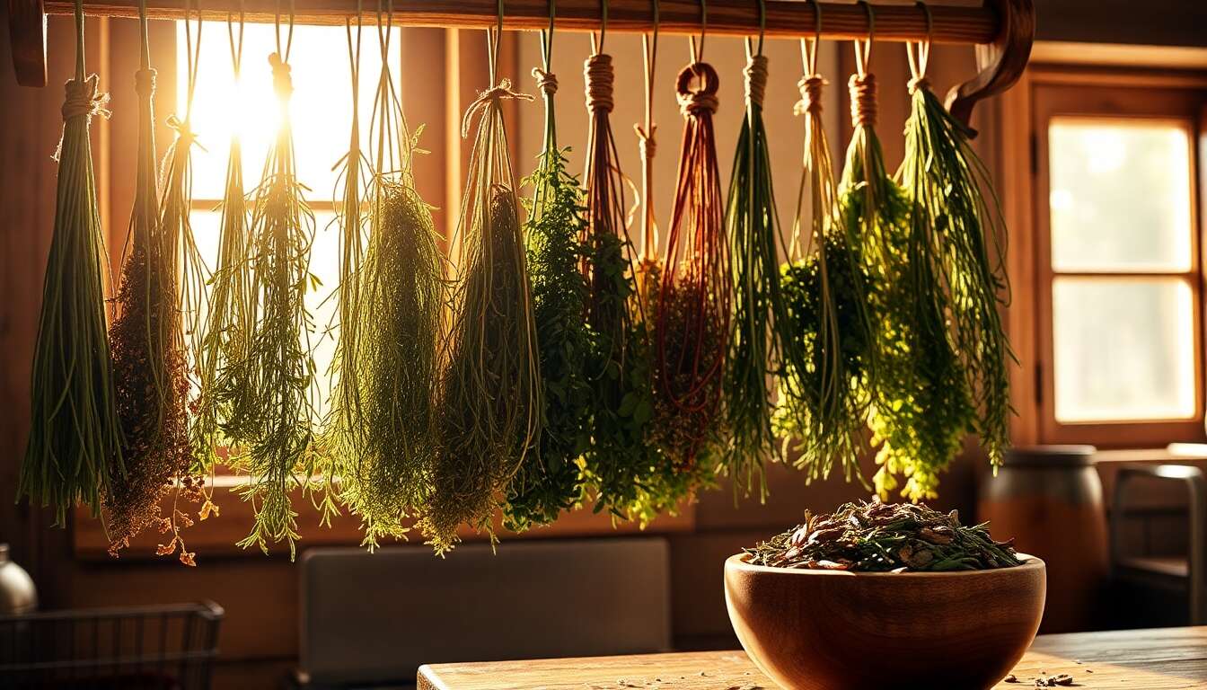 Comment bien conserver les herbes s&eacute;ch&eacute;es