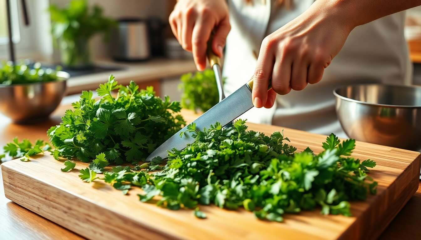 Techniques de d&eacute;coupe selon le type d'herbe