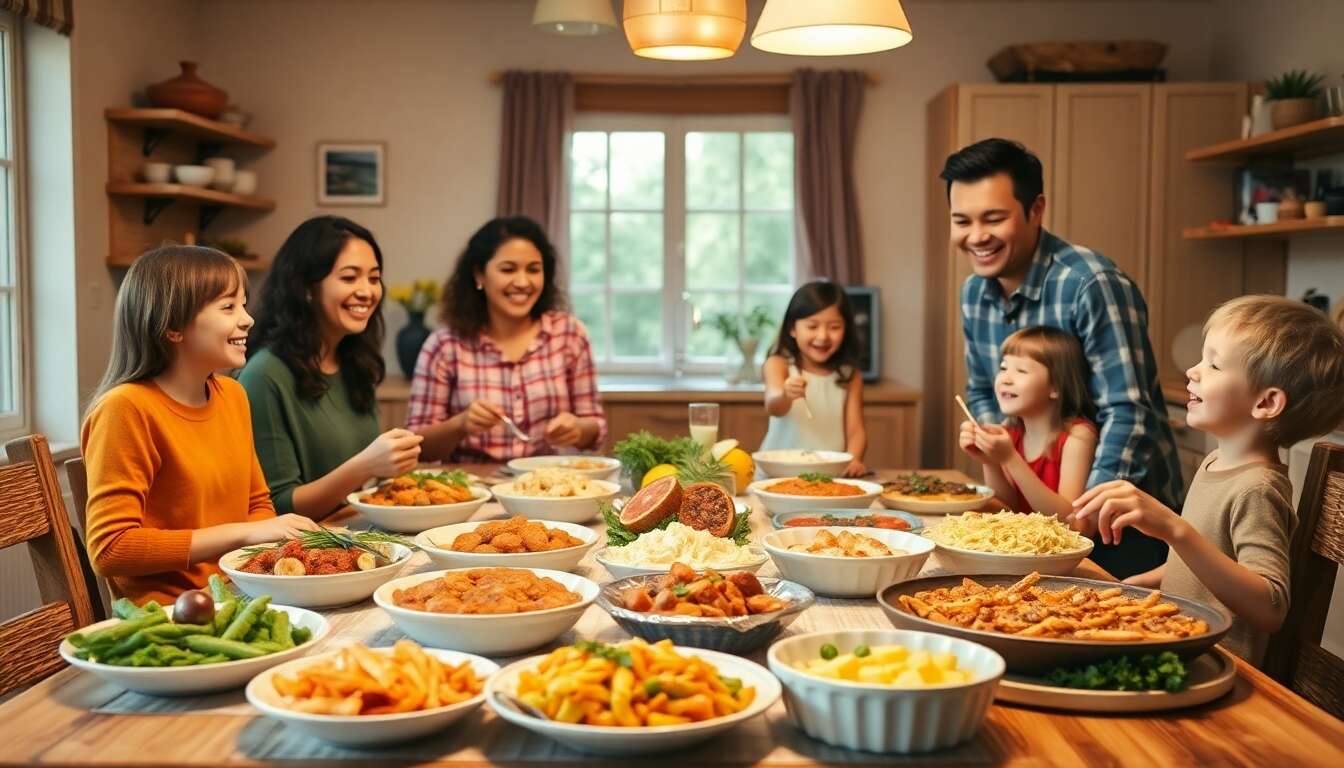 Recettes faciles et abordables pour toute la famille