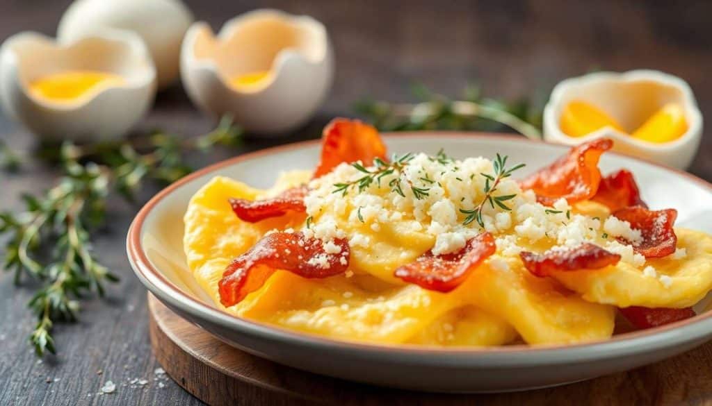 Omelettes légères au micro-ondes : finesse et goût