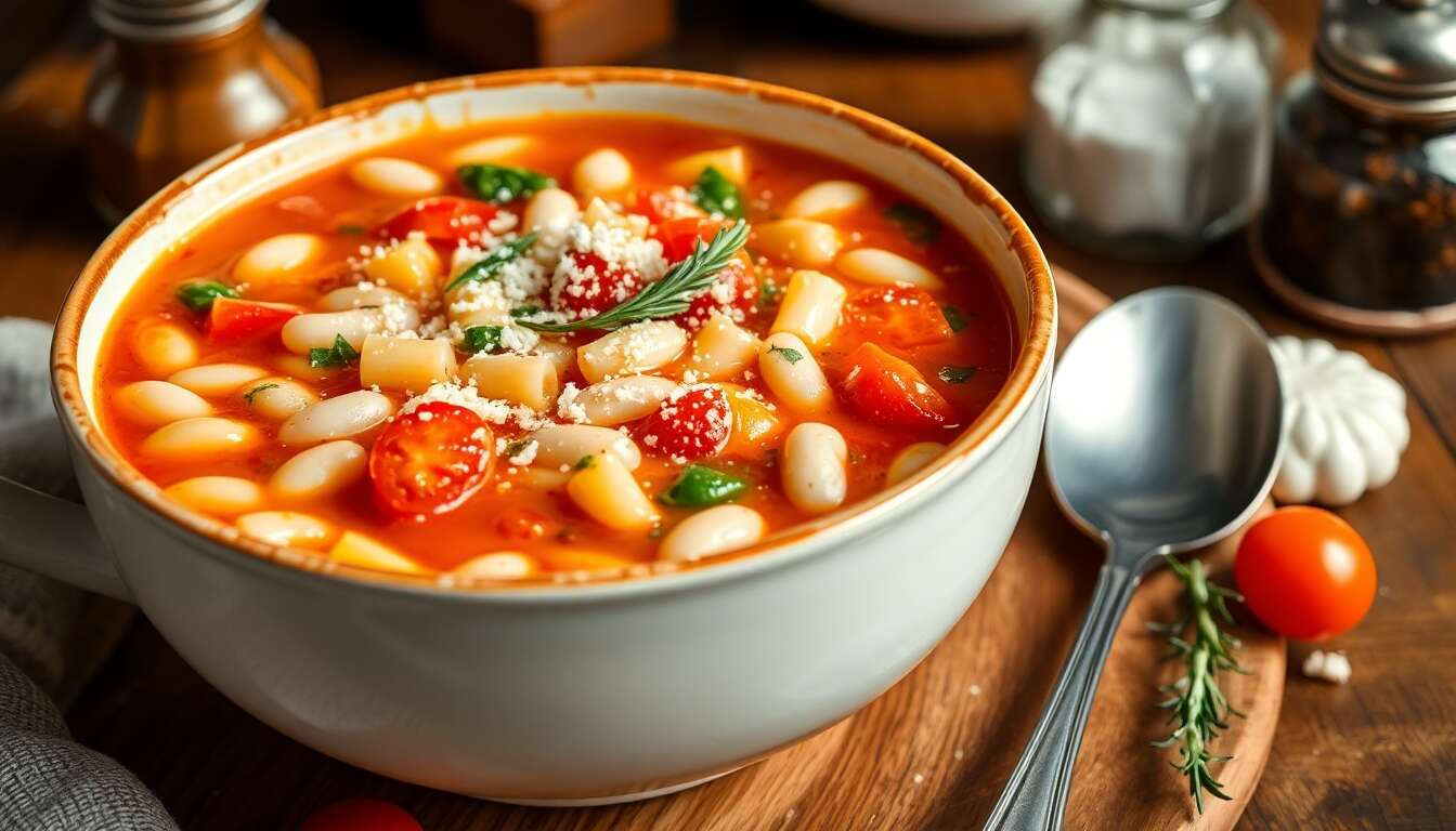 Créer un minestrone savoureux