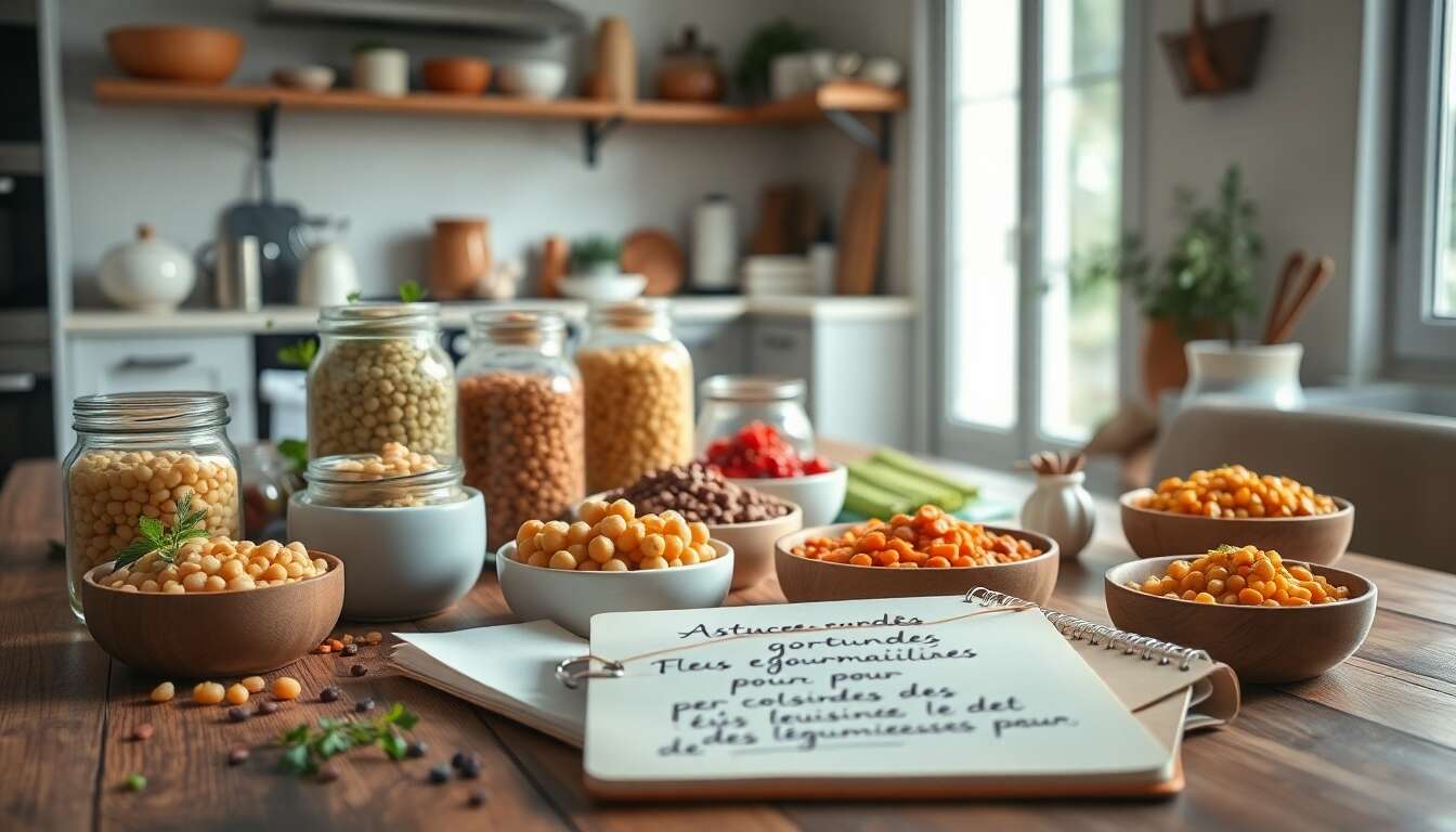 Id&eacute;es de recettes gourmandes avec des l&eacute;gumineuses