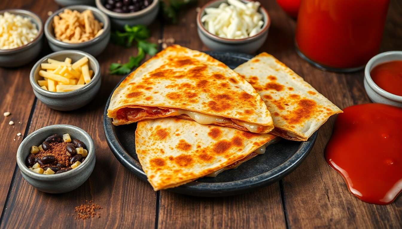 Quesadillas en un rien de temps
