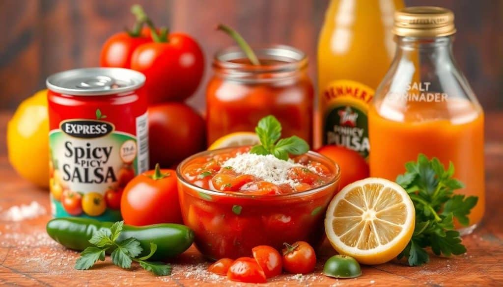 Salsa épicée express