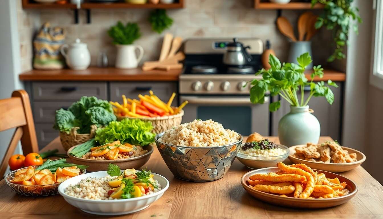 Plats principaux savoureux &agrave; petit budget