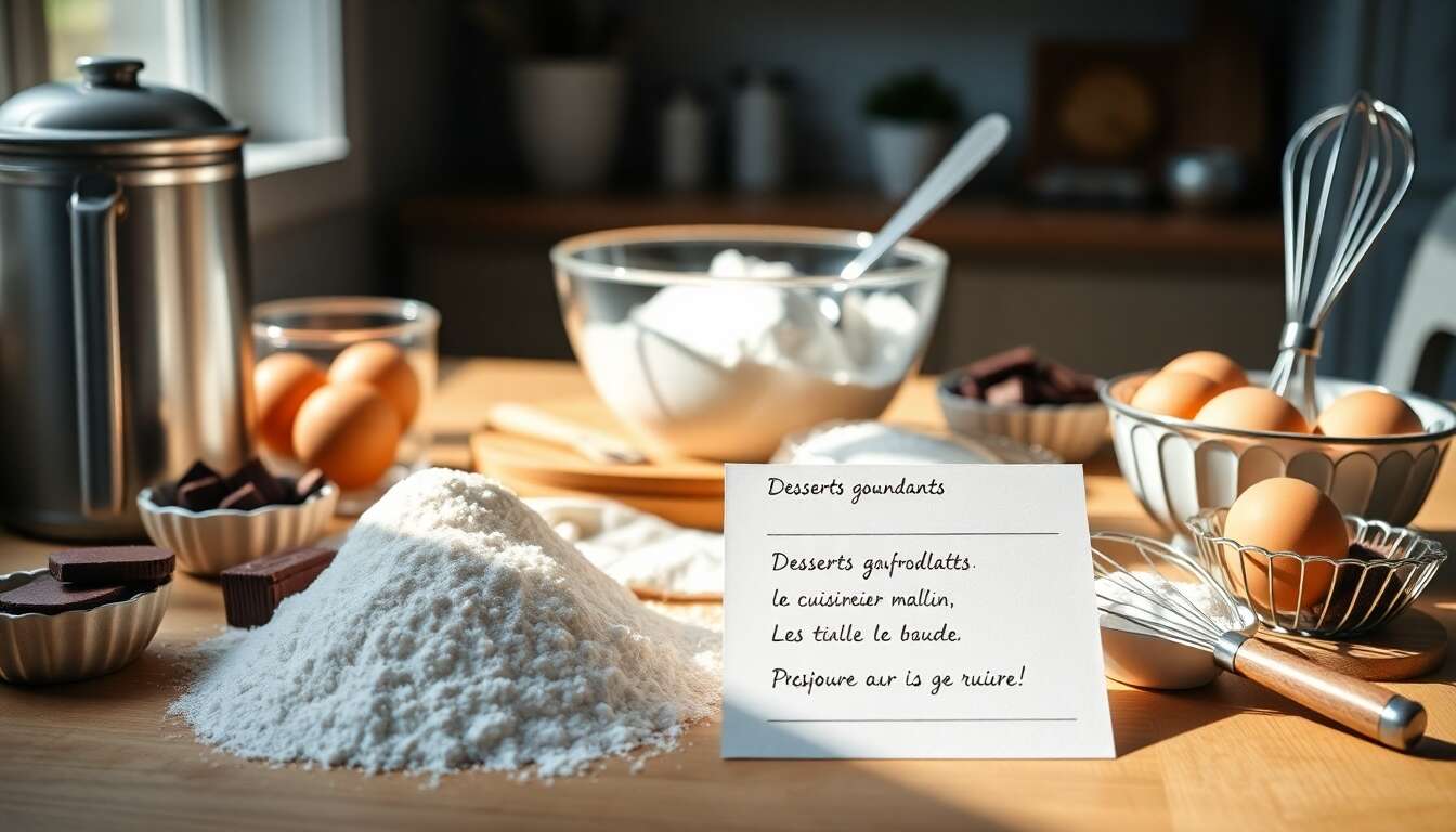 Desserts gourmands sans se ruiner